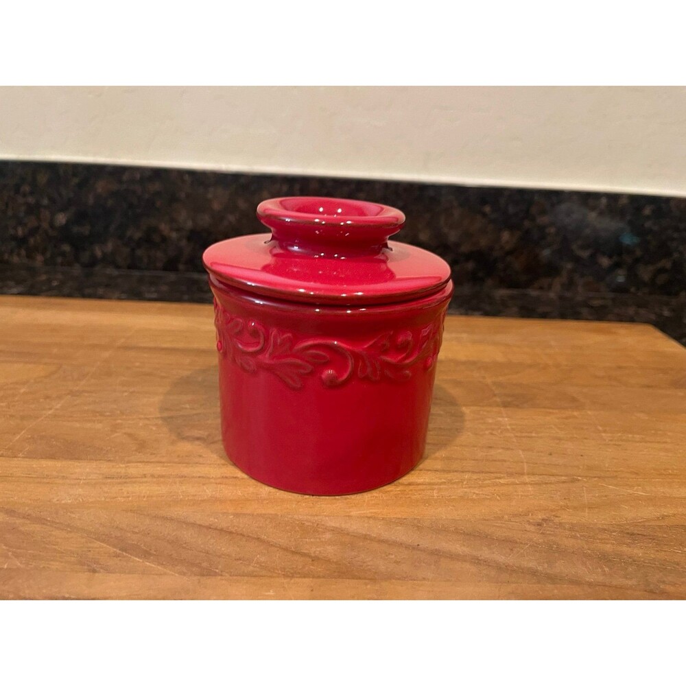 Butter Bell Crock By L. Tremain - 2 pieces